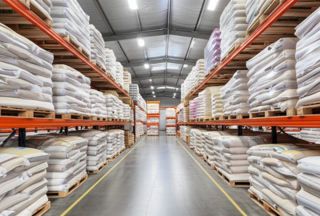 Warehouse background